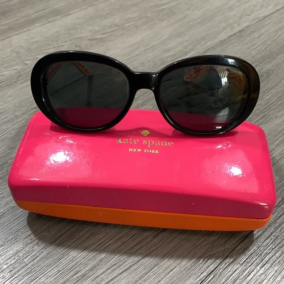 Kate‎ Spade New York Polarized Black Sunglasses X12P RA 53*17 135 2-3 main image 9